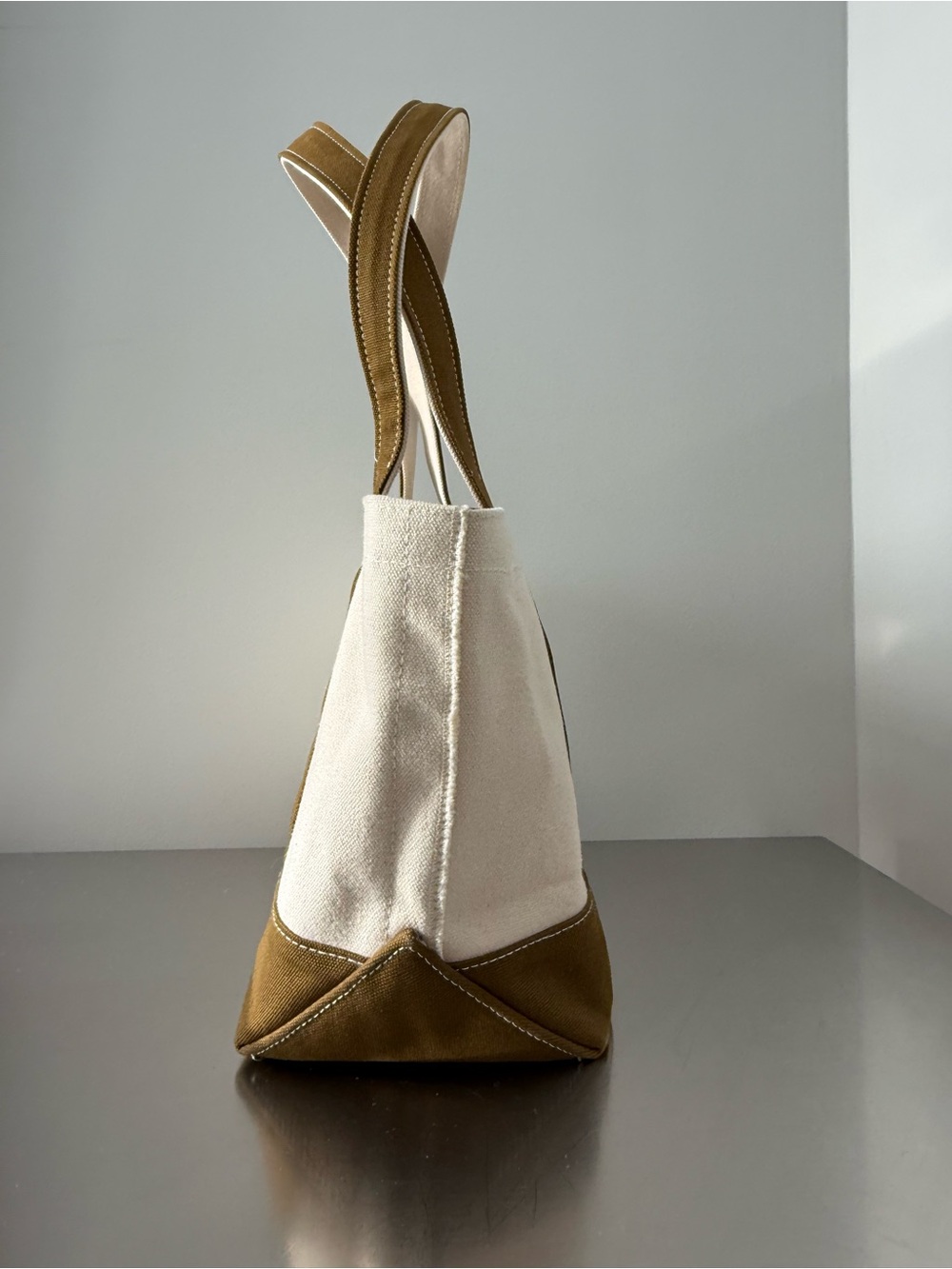 BAGGU SMALL HEAVYWEIGHT CANVAS TOTE - Picture 3 of 5